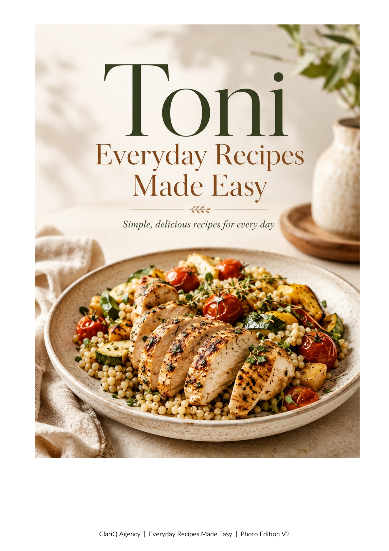 Couverture de l'eBook Everyday Recipes Made Easy